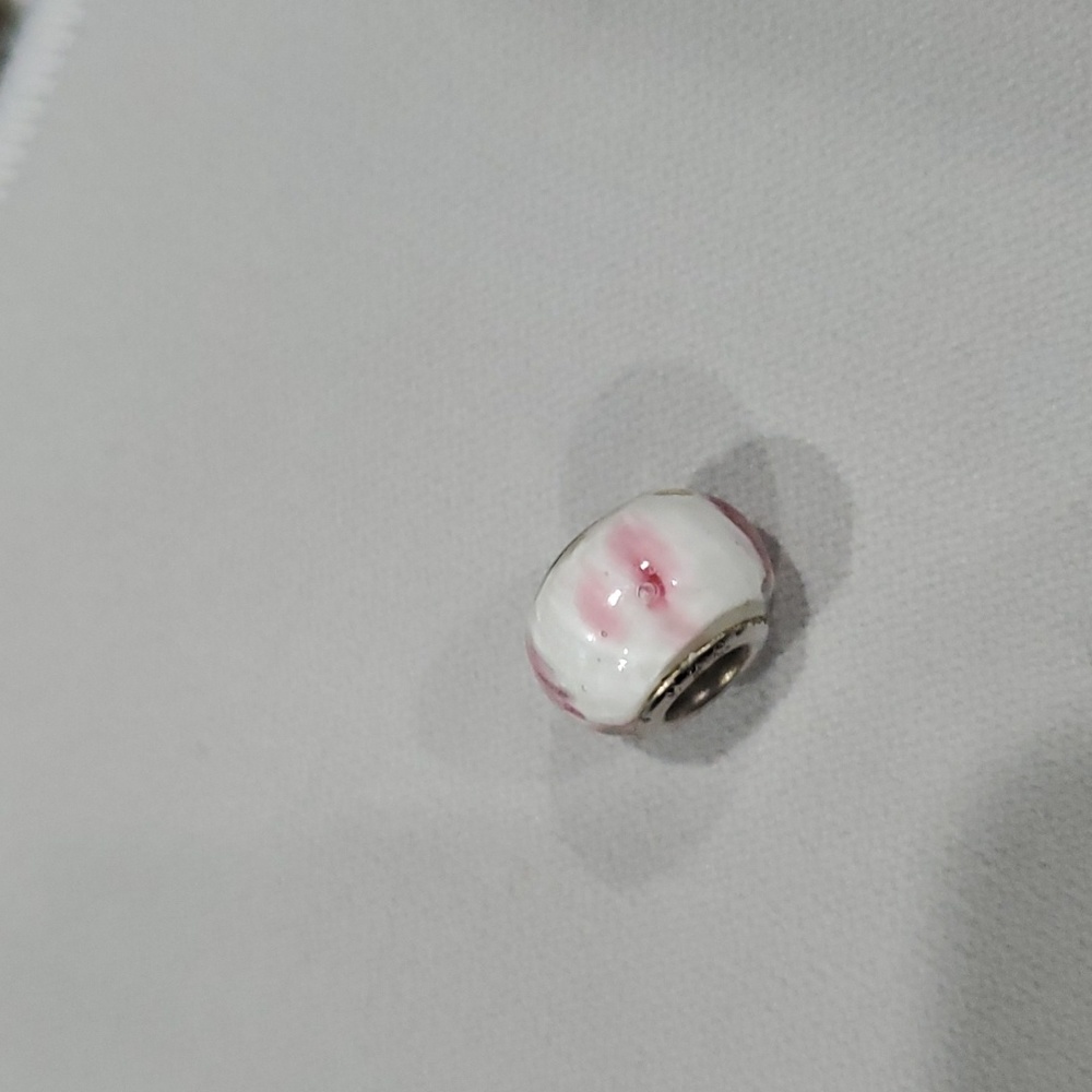 Sterling silver 925 glass bead